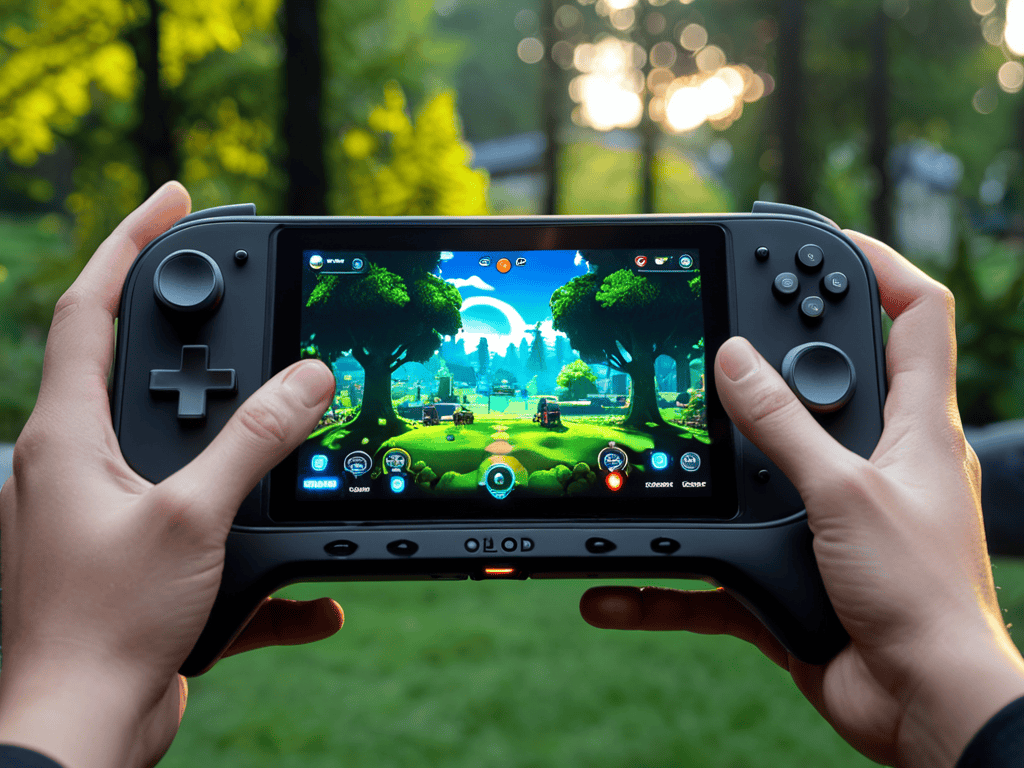 Steam Deck OLED gaming console