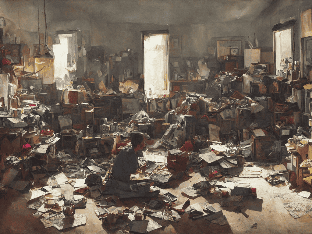 Unpacking Clutter Anxiety concept