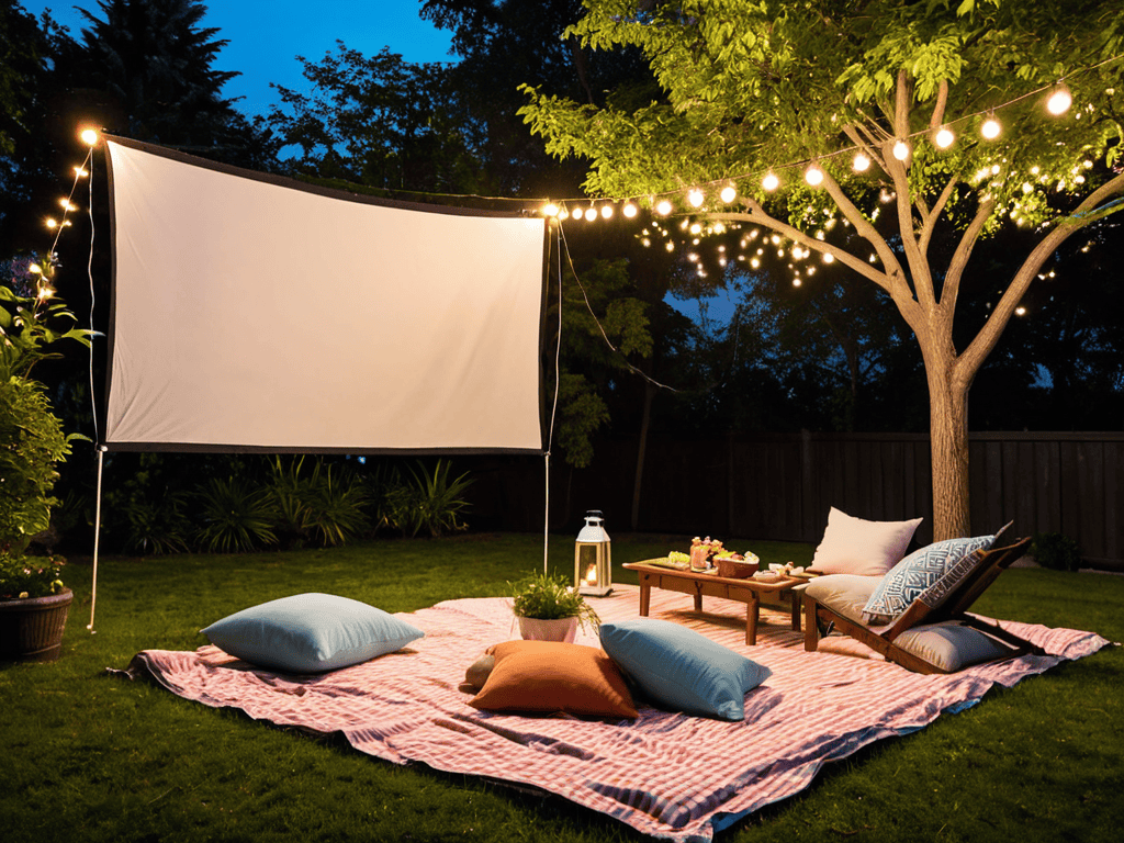 A Guide to Portable Projectors Outside