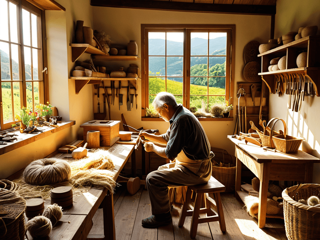 Unlocking Rural Traditions through crafts
