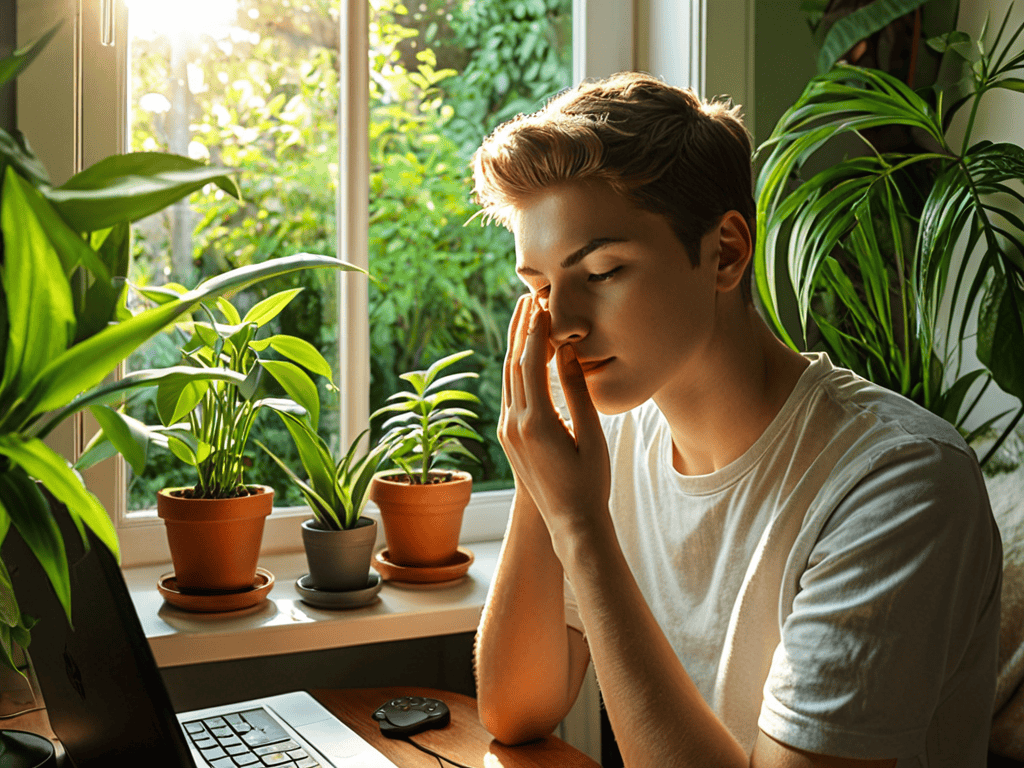 Healing the Digital Gaze Naturally