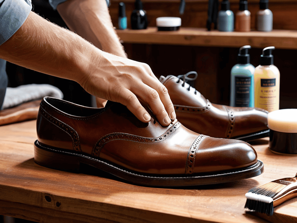 Polishing Shoes