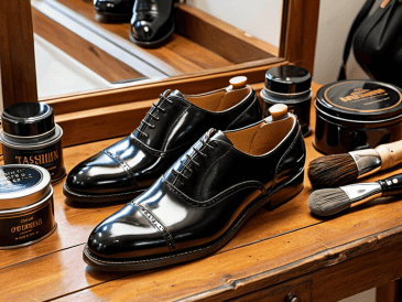 Polishing Shoes Leather