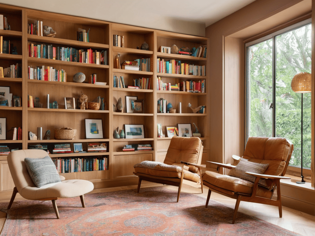 Elevate Your Literary Lair bookcase design