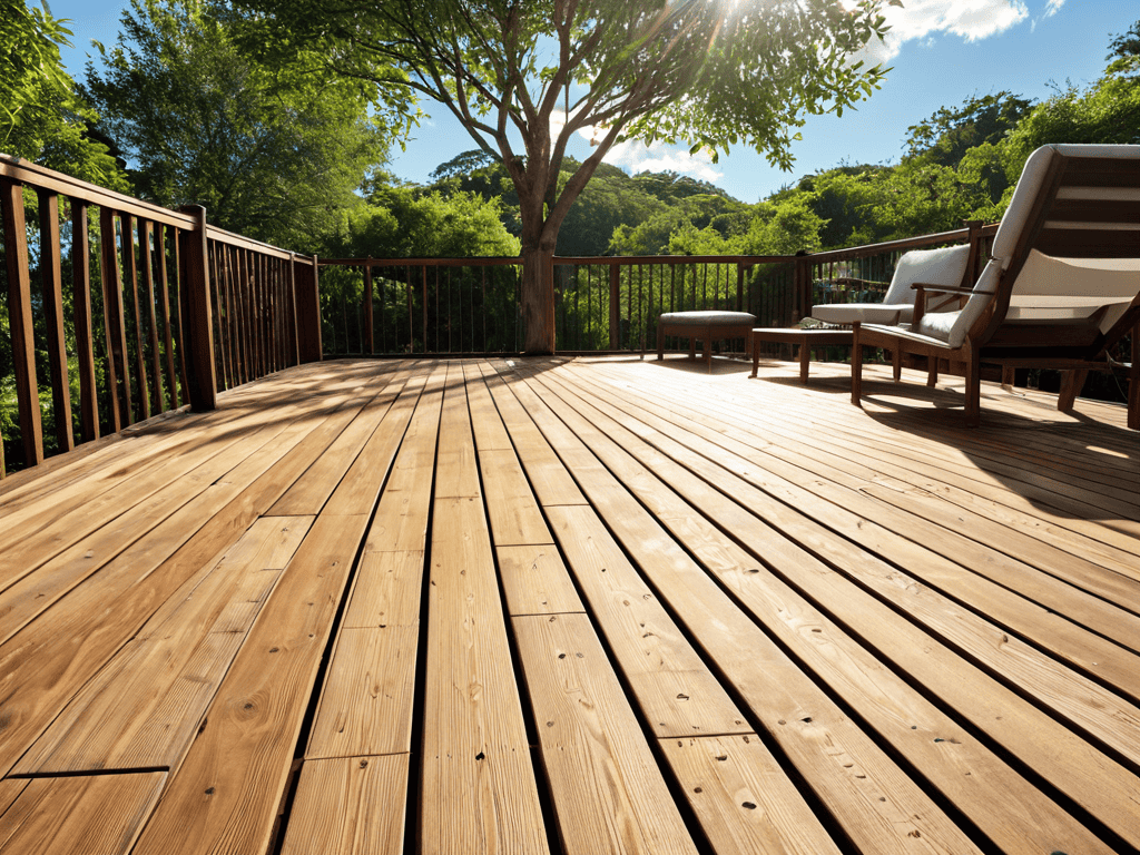 Deck Staining vs Painting
