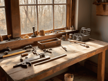 Material Honesty in Craft woodworking example