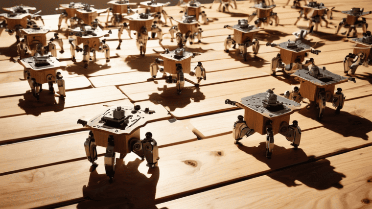 Swarm Robotics Systems in action