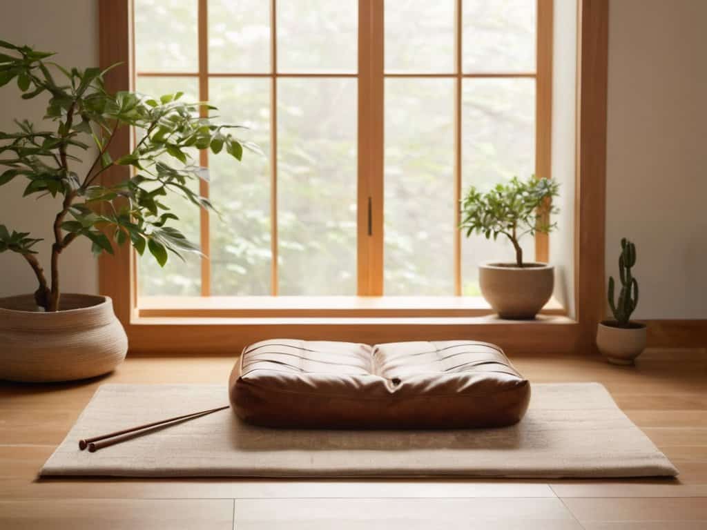 Retreating Into Tomorrow meditation space