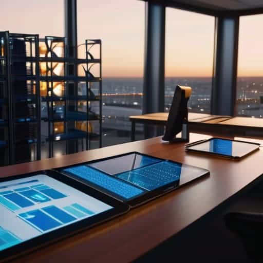 Fractional COO logistics operational edge photograph.