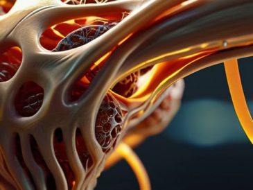 Golgi Tendon Organ Desensitization process illustration.