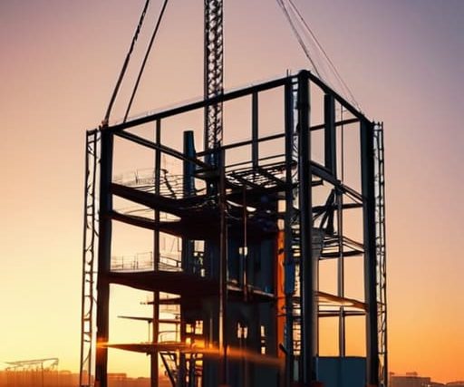 Modular Steel-Frame Structural Assembly construction.
