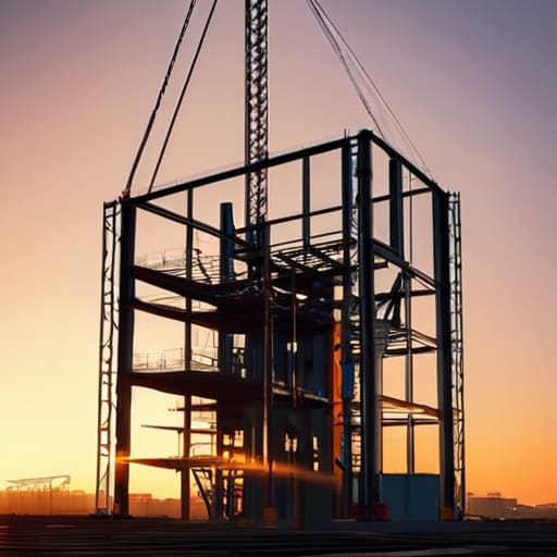 Modular Steel-Frame Structural Assembly construction.